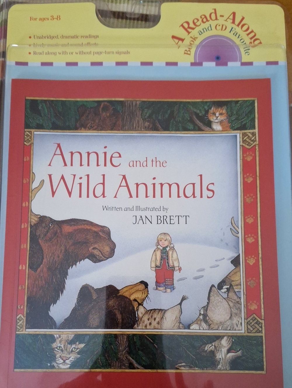 Annie and the Wild Animals Kids Red Jacket-Inspired Book Cover